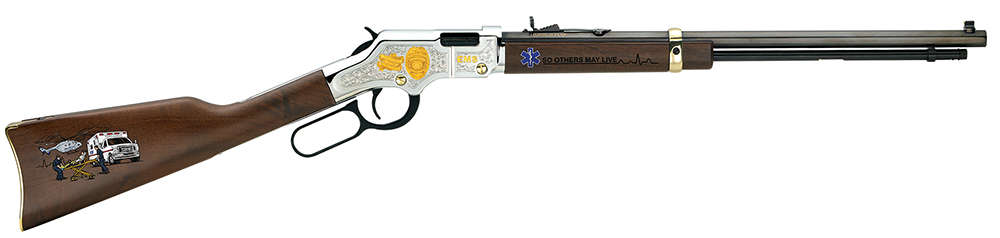 Rifles Long Guns Henry Repeating Arms 16 LR/21 Short 22LR HENRY H004EMS    GOLDEN BOY EMS 22LR • Model: 16 LR/21 Short